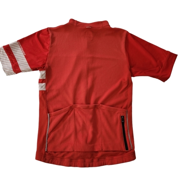 BONTRAGER Red Full Zip Short Sleeve Cycling Jersey Men’s S - Picture 2 of 12